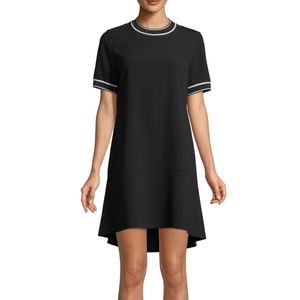 Rag & Bone Thatch Black Crepe Shift Dress XS